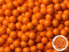 Sixlets Shimmer Orange Mix 1lb